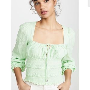Free People Lolita Blouse💚